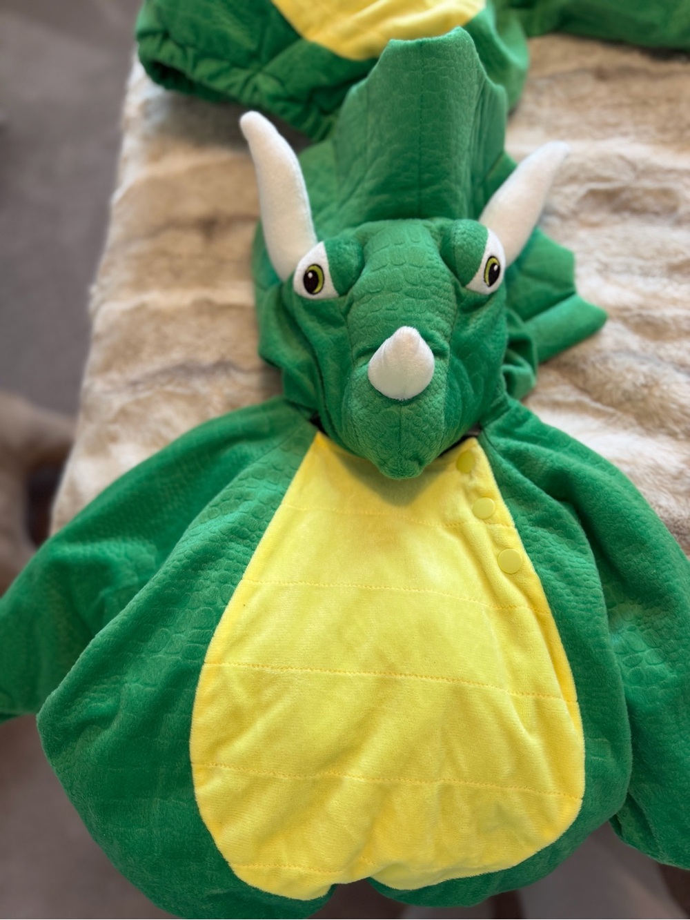 Target Green and Yellow Dinosaur Kids Costume Romper